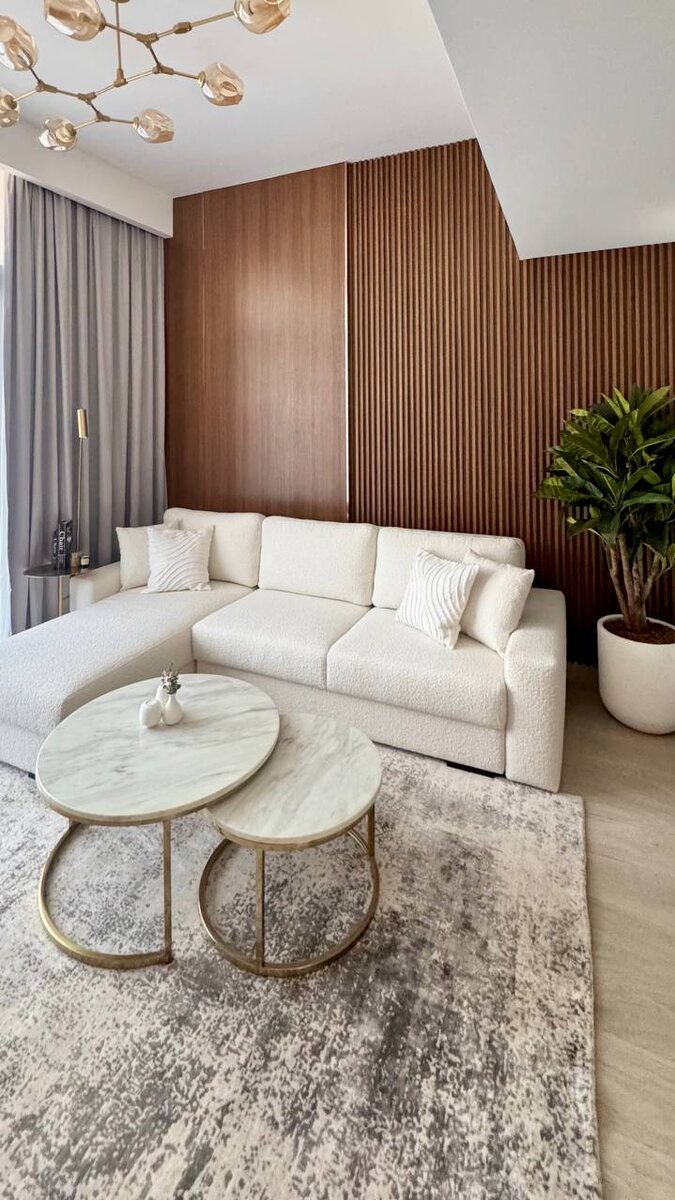 Интерьер в стиле современная классика; проект Furni в Дубае