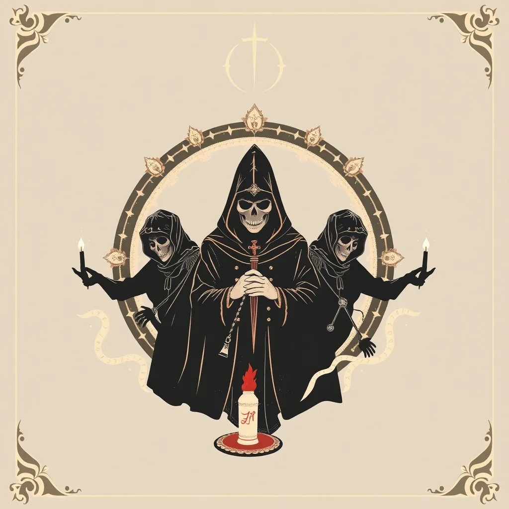 Иллюстрация "Тайное общество".