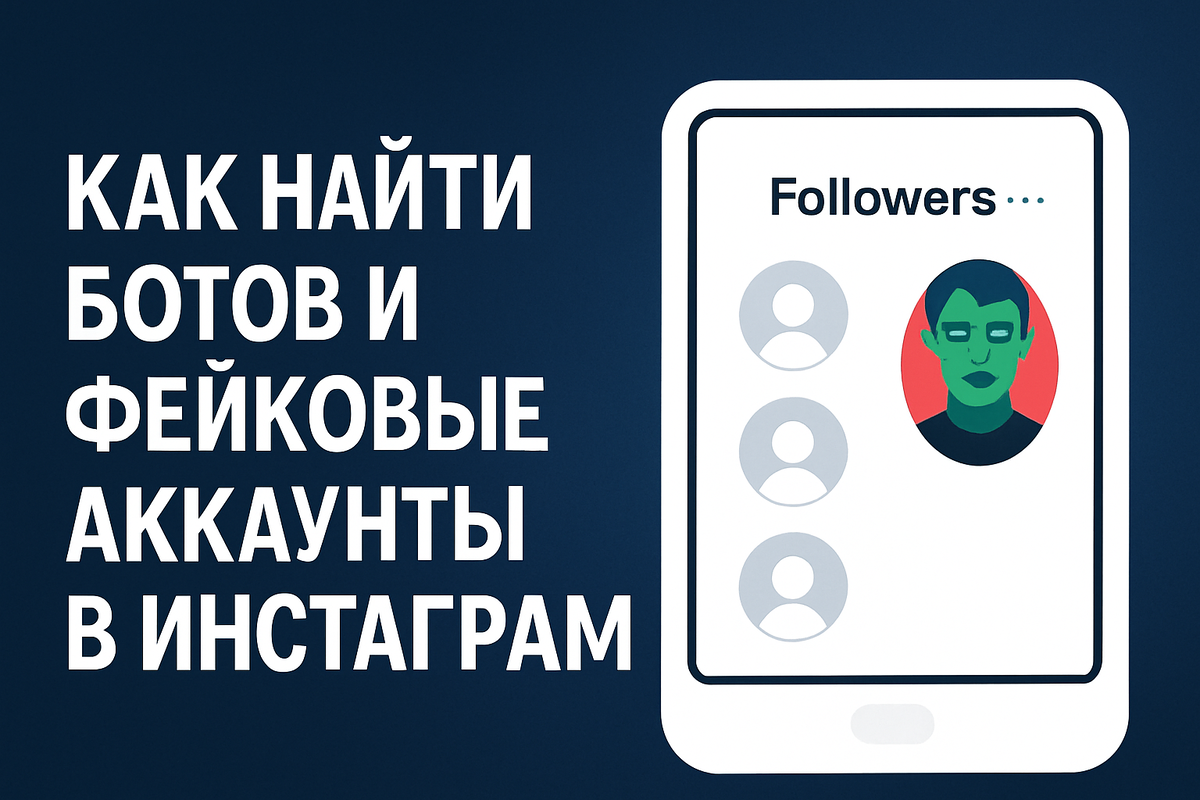 Как распознать ботов и фейковые аккаунты среди подписчиков в Инстаграм*