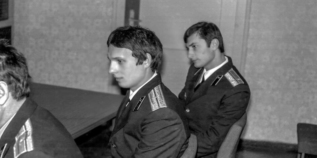 Первый год службы лейтенантом Советской Армии...
