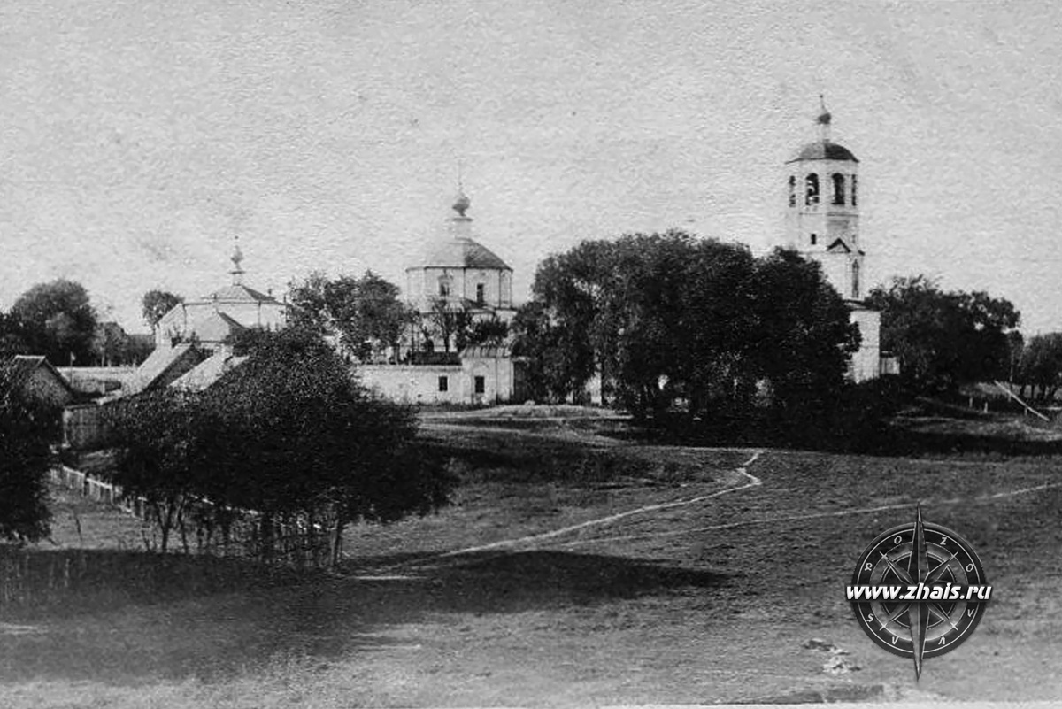 Троицкий монастырь в начале XX века.