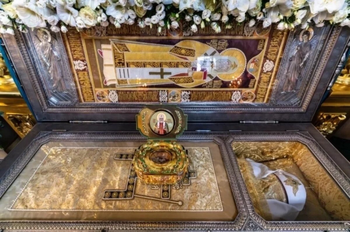    25 июня в Пензу привезут мощи святого Патриарха Тихона