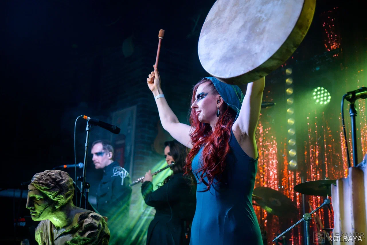 Крис Баррет на презентации альбома "Кошкин ДОТ"