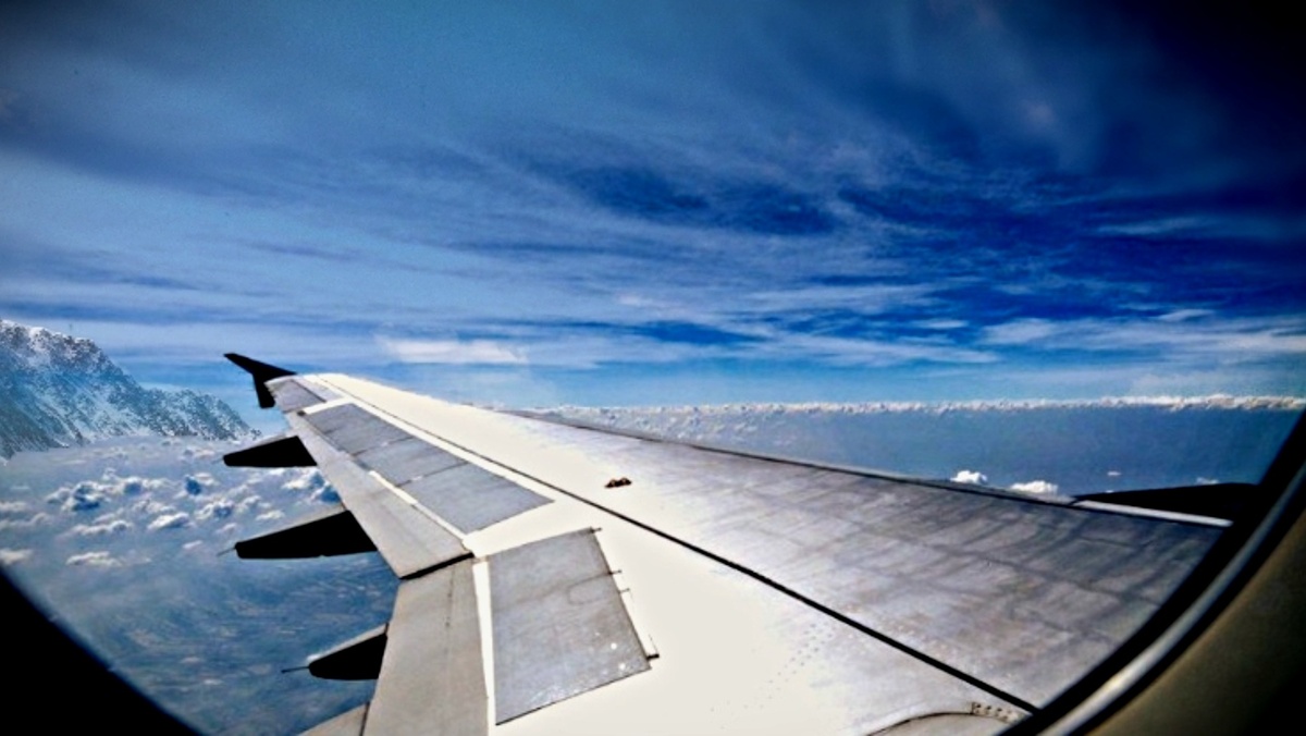 Путешествие начинается. Перелет. Автор фото: Ирина Жарикова