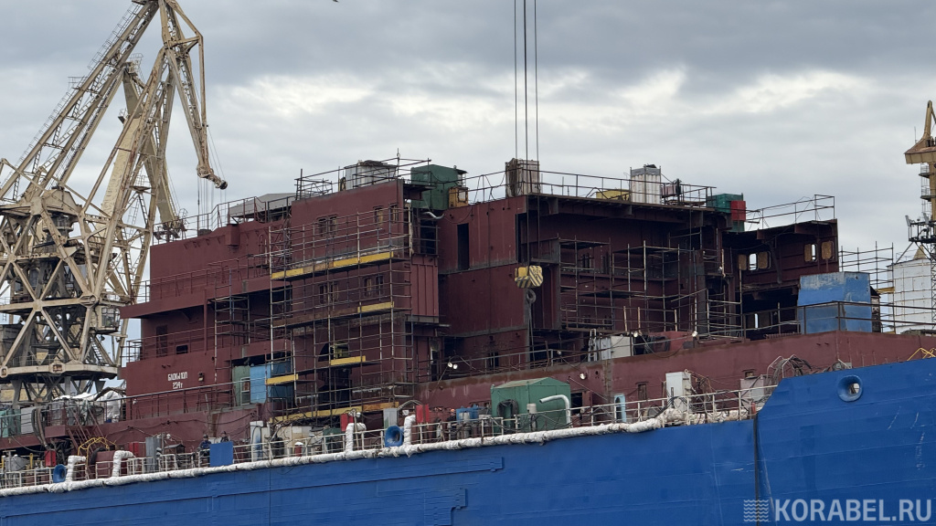 Строительство атомного ледокола "Чукотка" проекта 22220 / Фото: Корабел.ру  📷
