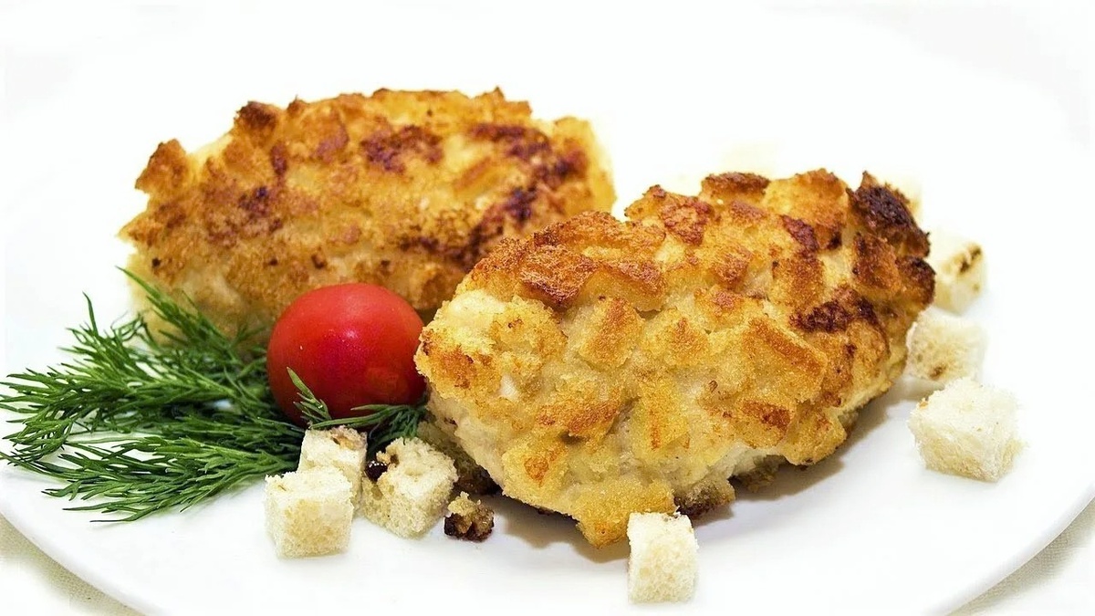 Пожарские котлеты. Вариант подачи