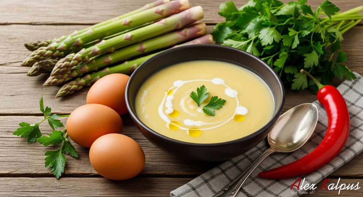 Рецепт супа из спаржи - найден в одном этнографическом ресторанчике в Западной Грузии