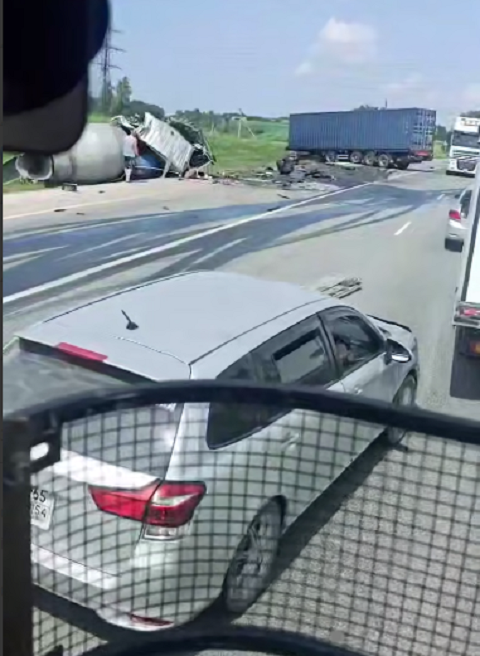 Место трагедии. Кадр из записи на канале АСТ-54