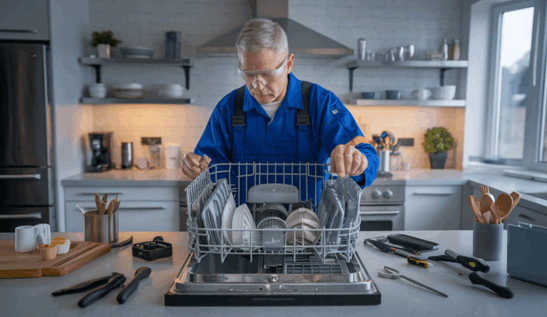    Много воды в посудомоечной машине — переполнение системы Михаил Юрьевич