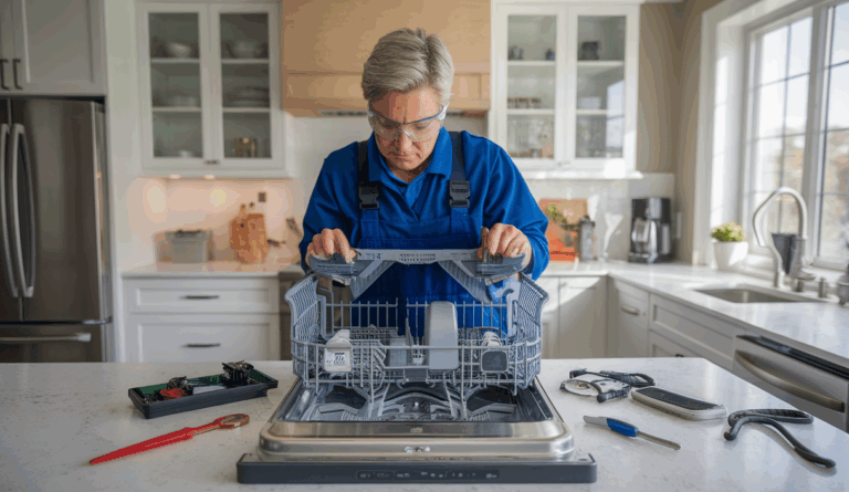    Посудомоечная машина не заливает воду — засор системы подачи Михаил Юрьевич