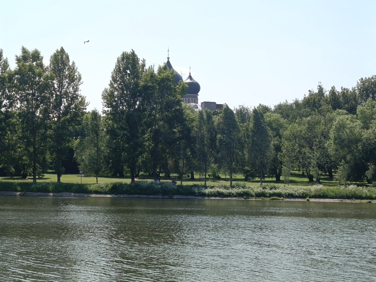  Измайловский остров. Видны купола Покровского собора.