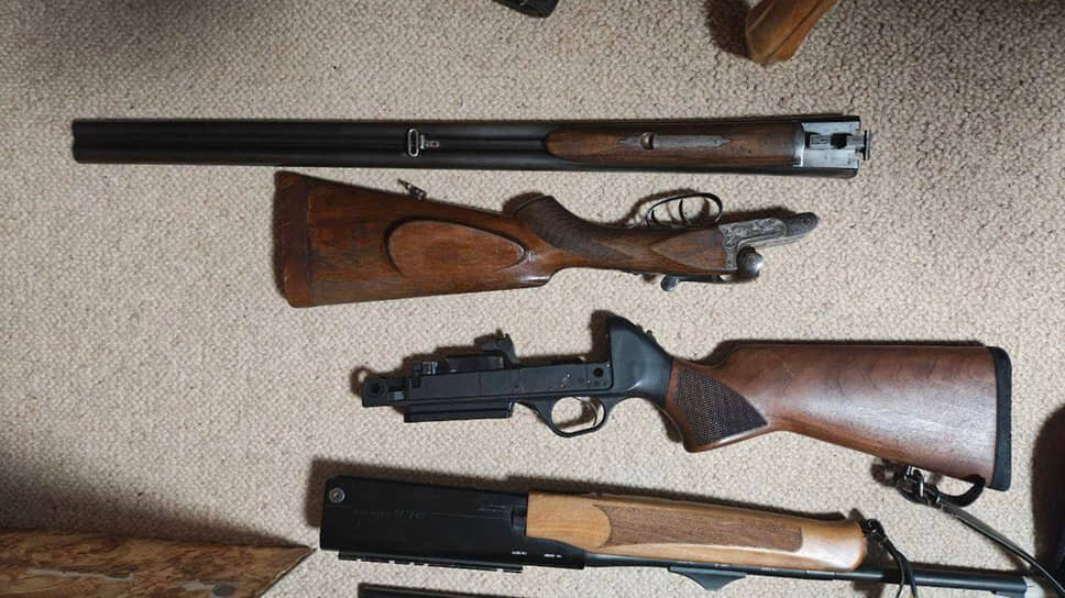 Оружие, изъятое у нижегородца.📷Фото: ГУ МВД по Нижегородской области