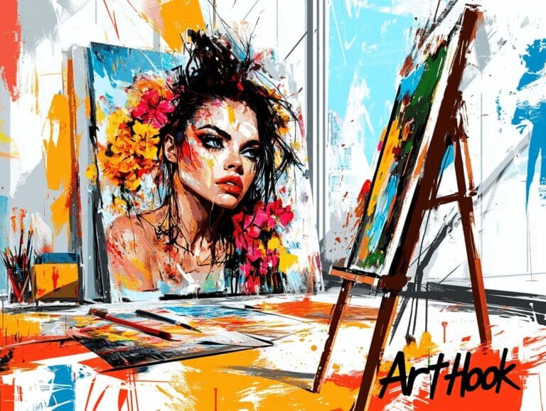    Необычный подарок девушке: как картина станет символом вашей любви и уникальности отношений Art-Hook.Ru