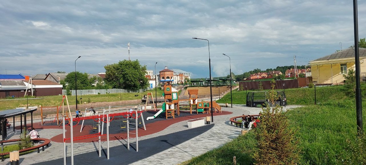 Талица. Новая набережная