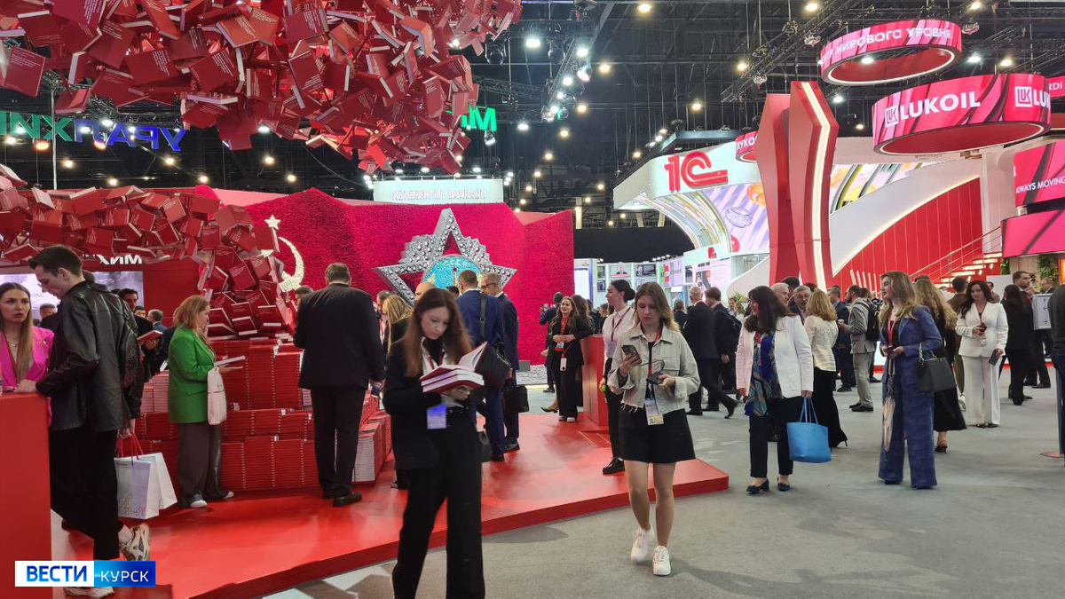    Подробности второго дня Петербургского международного экономического форума от «Вестей-Курск»