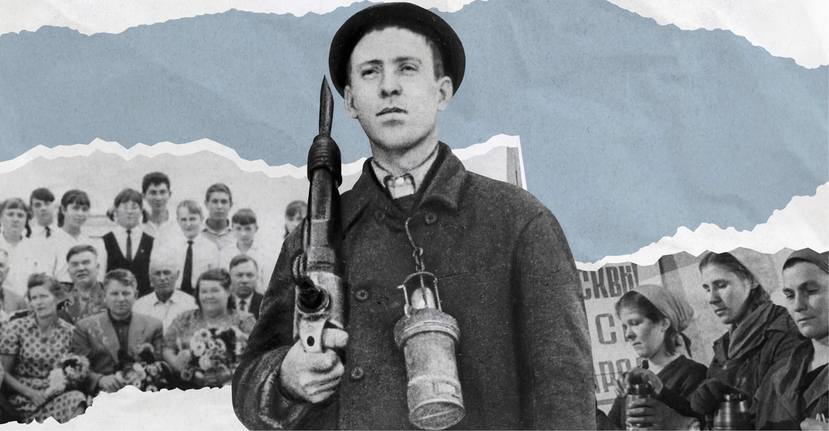    Движения героических тружеников было популярно по всей стране. Фото: Коллаж Добро.Медиа