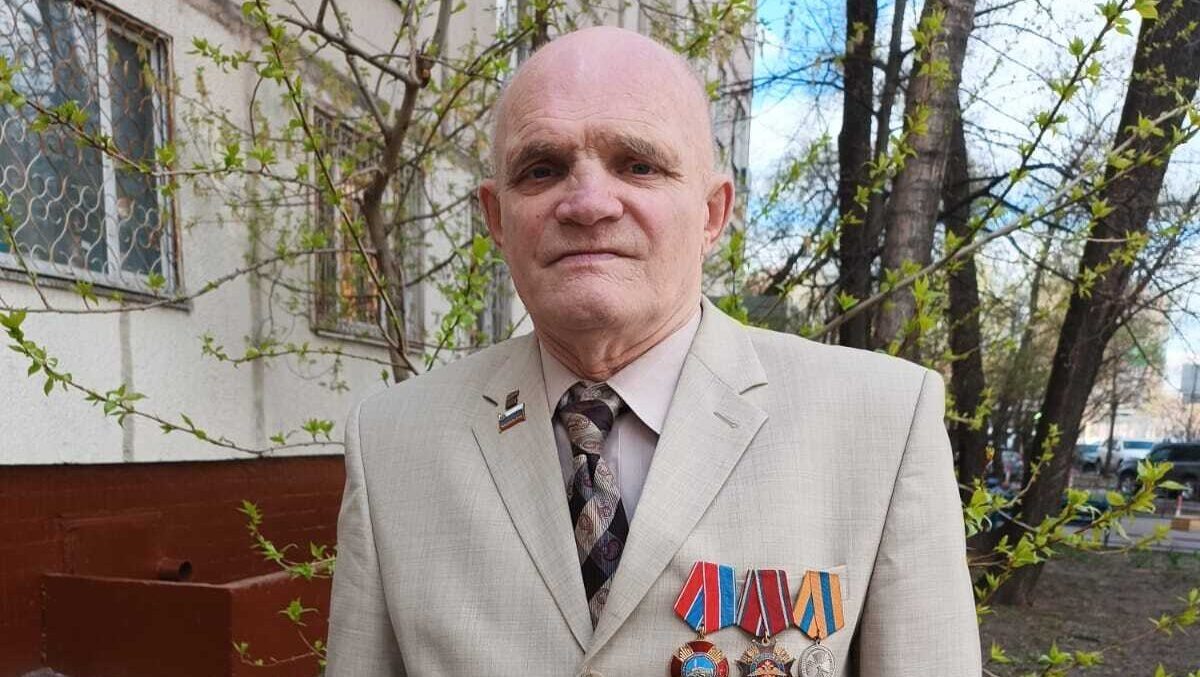    Ликвидатор Чернобыльской аварии Владимир Александрович Крючков. Фото из личного архива героя