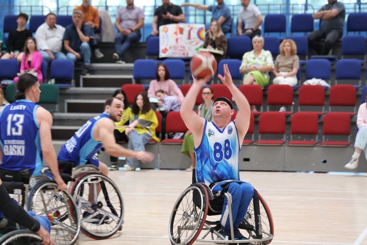    «Легион-Югра» провел первый матч на домашнем этапе чемпионата России по баскетболу на колясках