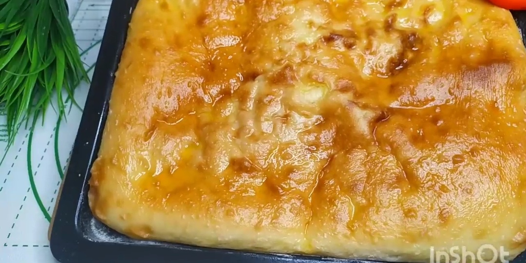 Пирог с картошкой в духовке - воздушный как облако