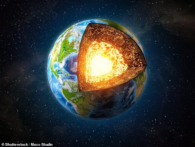 Ученые обнаружили загадочный «призрачный шлейф», выходящий из-под Земли, и это может быть признаком утечки из ядра планеты (изображение)