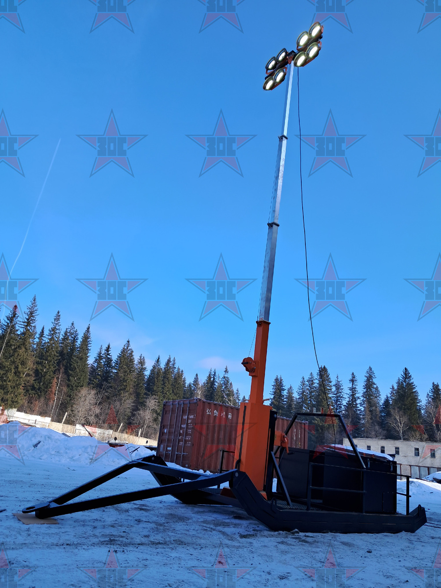 освещение карьеров