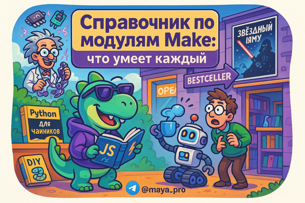    Как автоматизировать свой бизнес на Make.com: все модули и практические лайфхаки Артур Хорошев