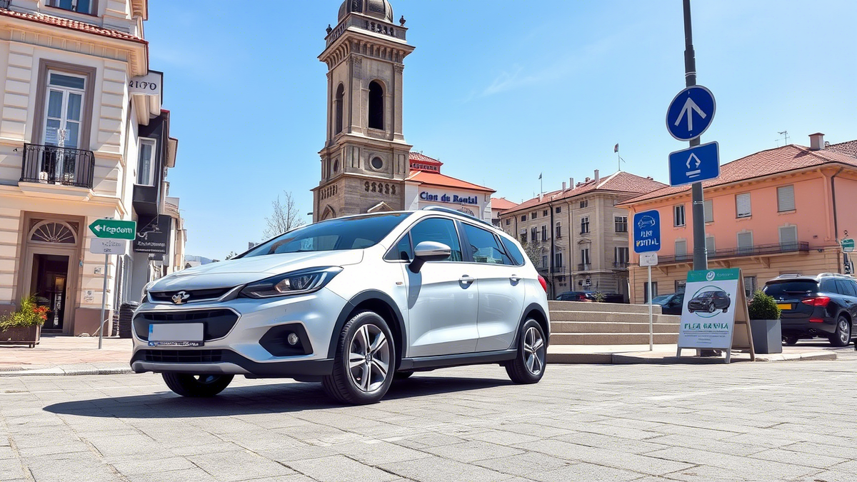 Арендованный автомобиль в Подгорице 