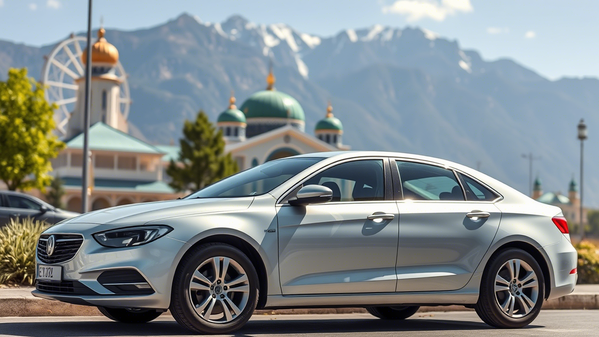 Арендованный автомобиль в Алматы 