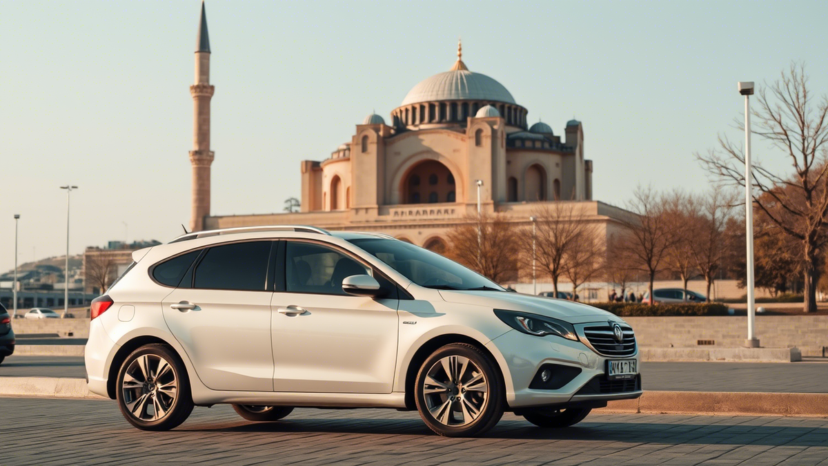 Арендованный автомобиль в Турции 