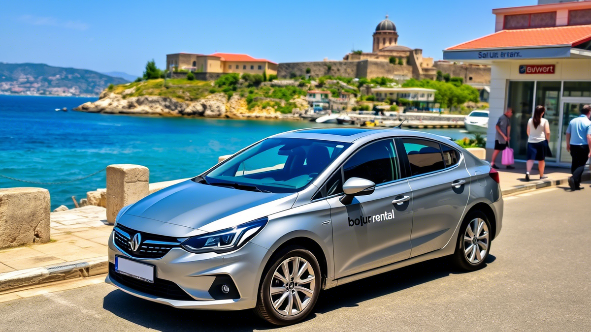 Арендованный автомобиль в Бодруме 