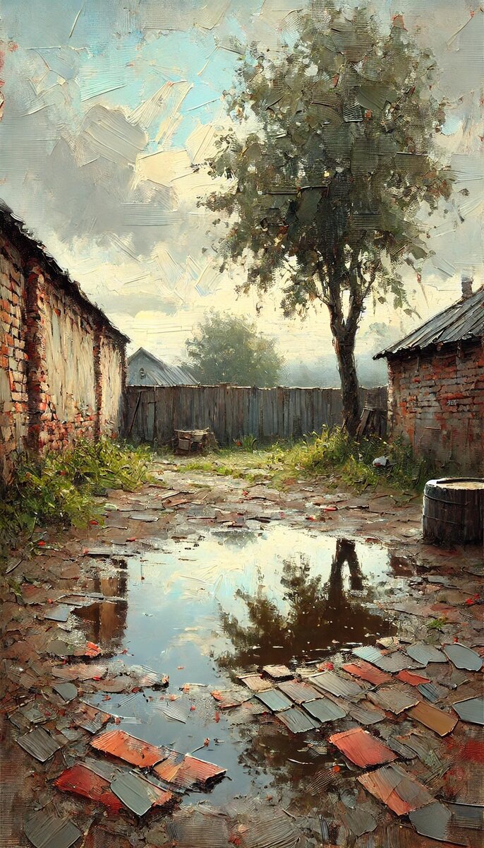 Задний двор