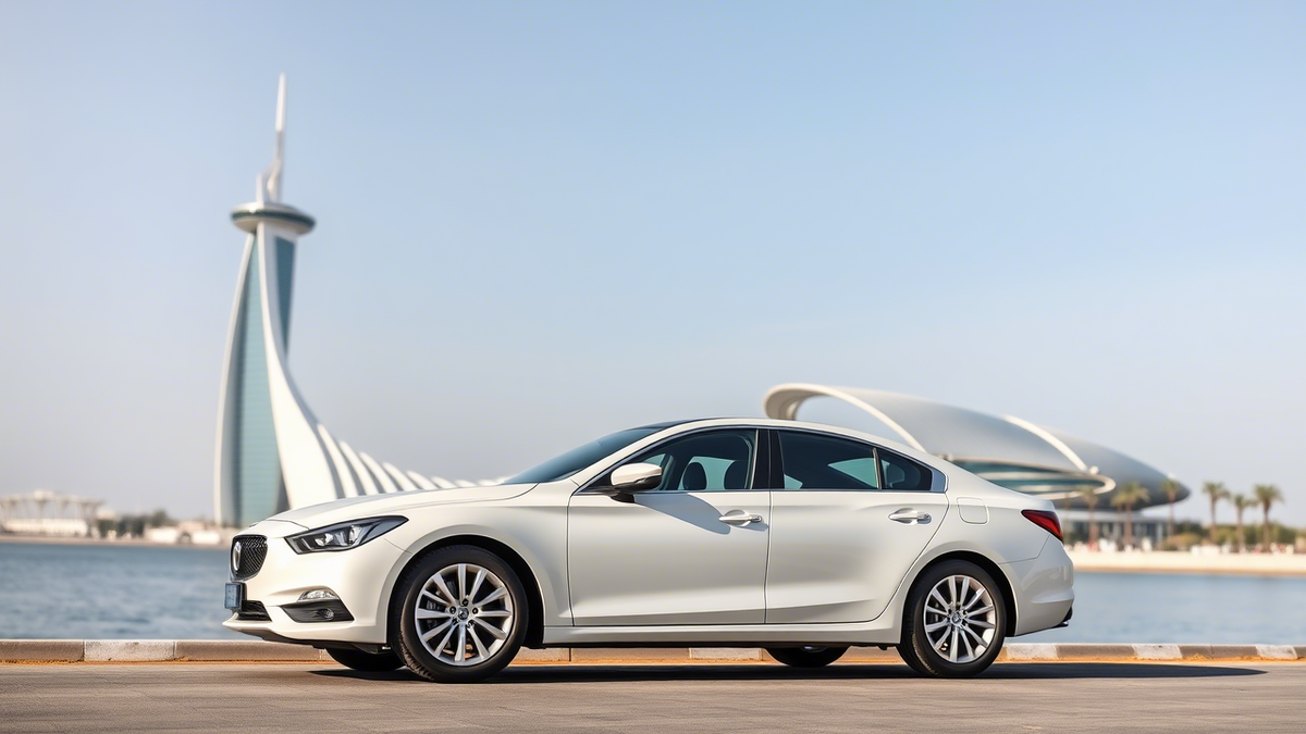 Арендованный автомобиль в Абу-Даби 