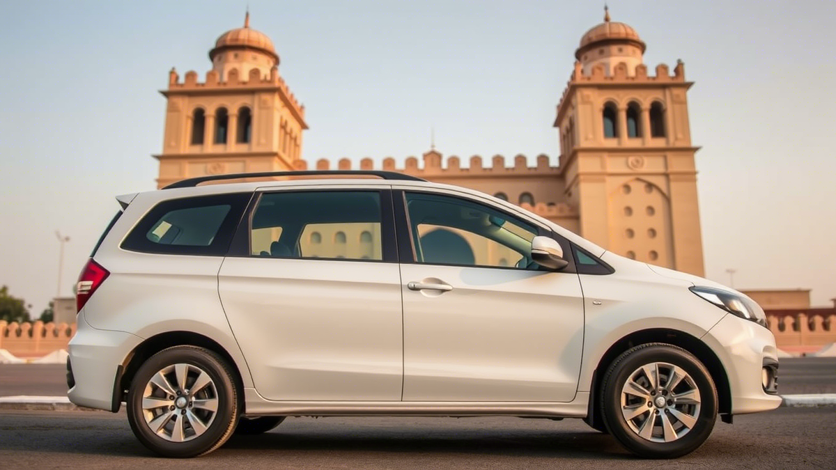 Арендованный автомобиль в Шардже 