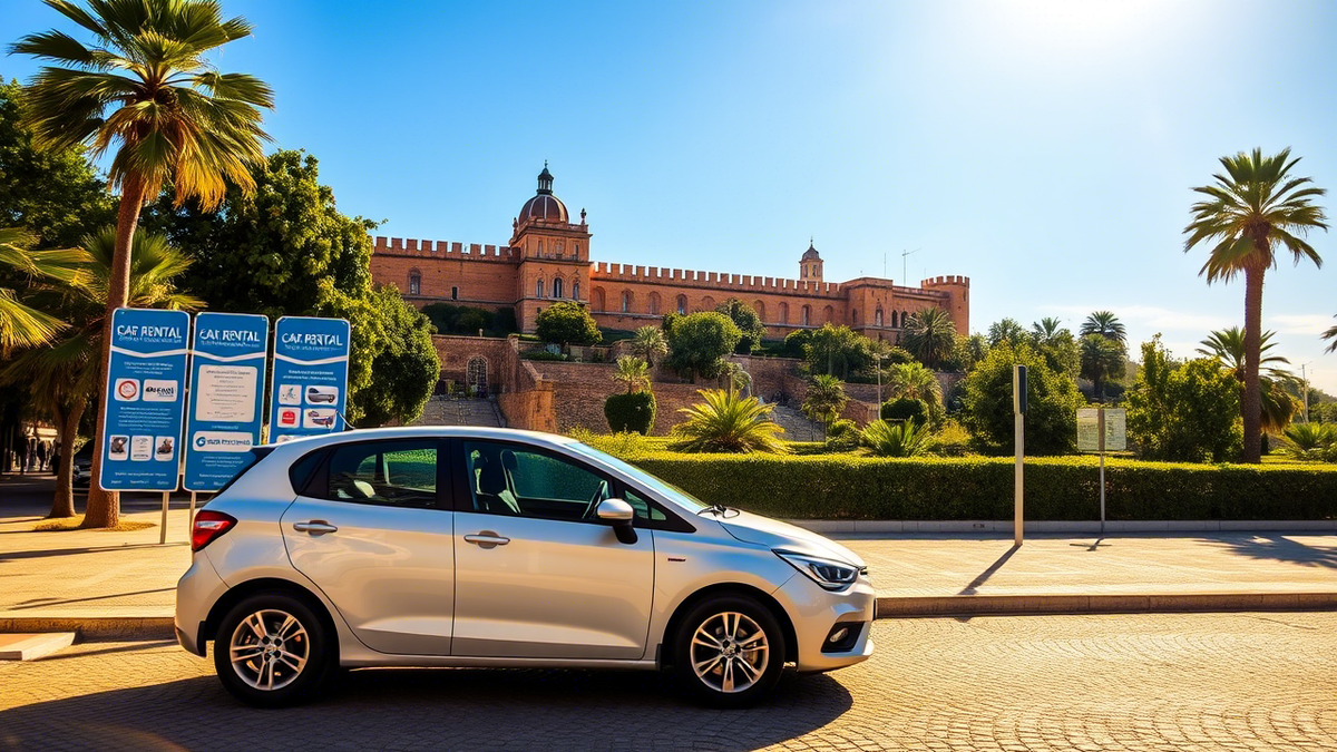  Арендованный автомобиль в Малаге 