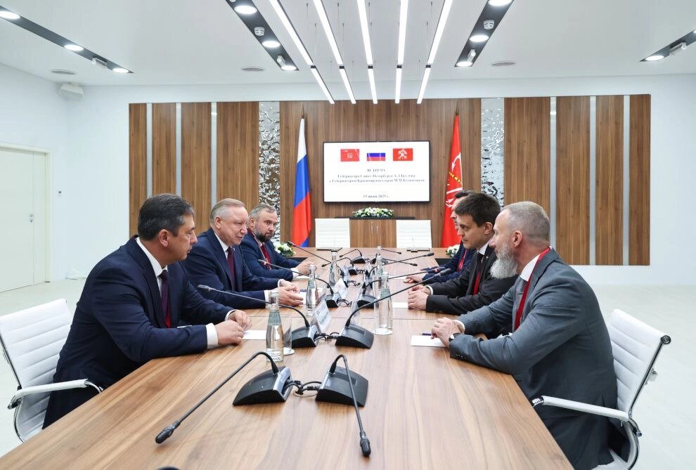    Беглов и Котюков Фото: Telegram-канал «Правительство Петербурга».