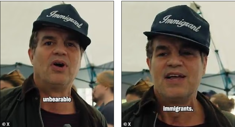 Марк Руффало на протестах