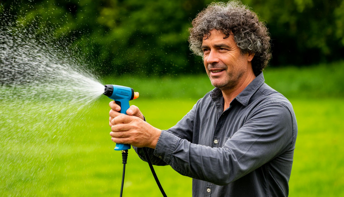 Опрыскивание травы