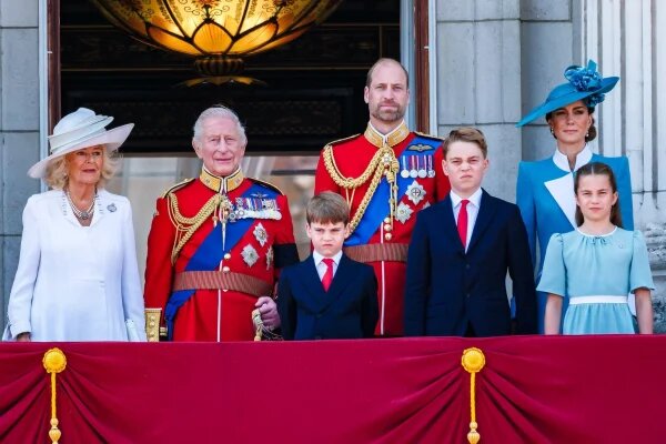    Кейт Миддлтон с семьей. Фото: ТВЦ