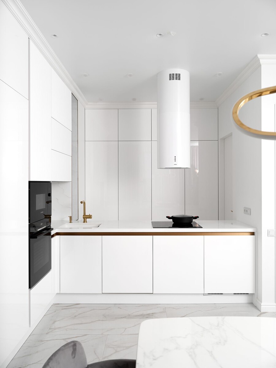 Варианты реализации в неоклассическом и стиле модерн