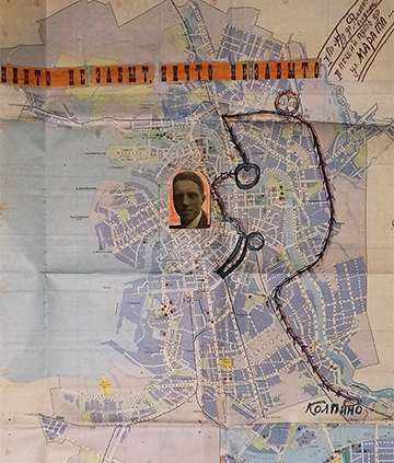 Последний путь Владимира Краснухина на карте. 