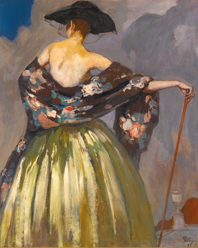 Венецианка с шалью. 1919 год.