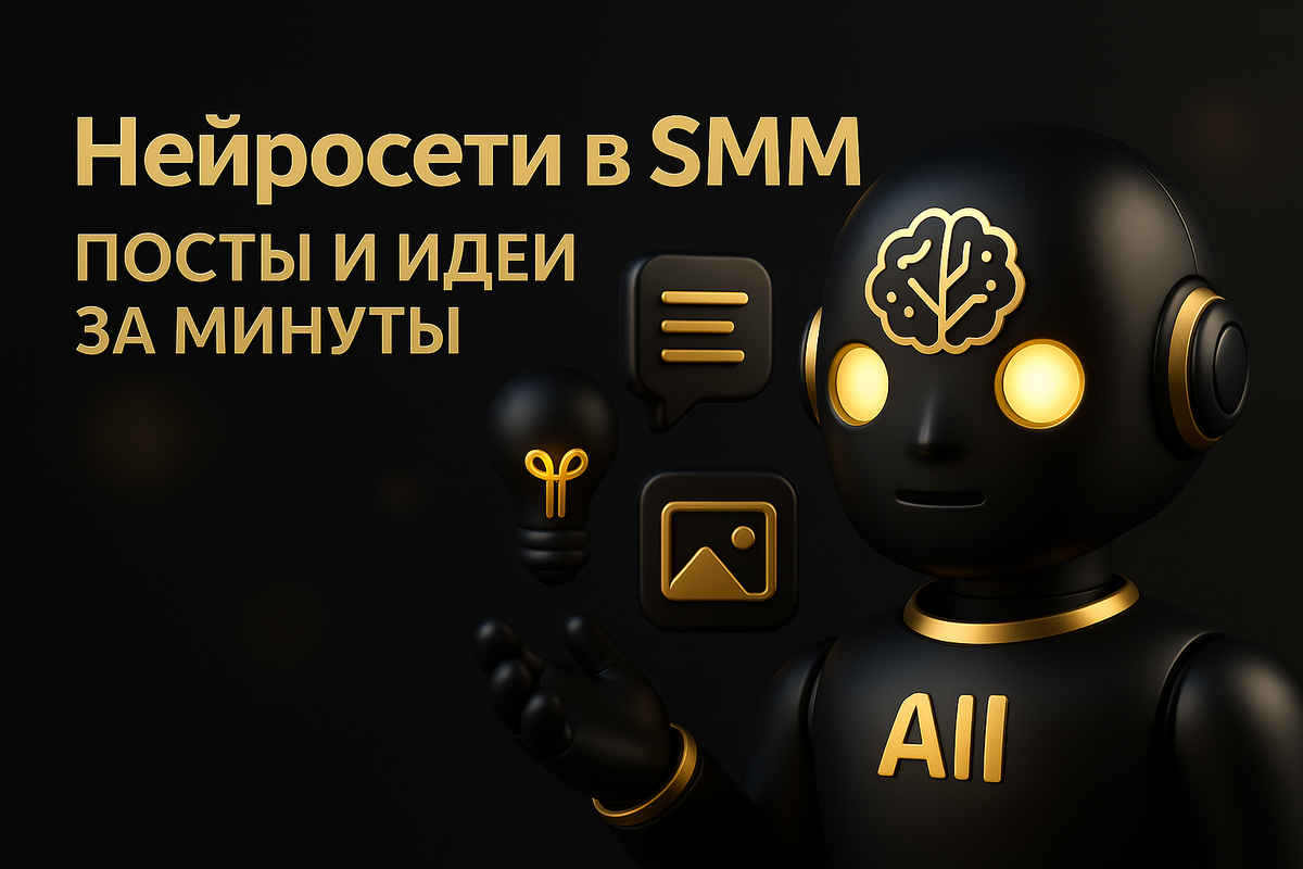 Ещё пару лет назад ведение соцсетей требовало постоянного мозгового штурма и куча времени на каждую мелочь. Теперь часть задач можно автоматизировать. Вот что уже умеют нейросети в SMM: