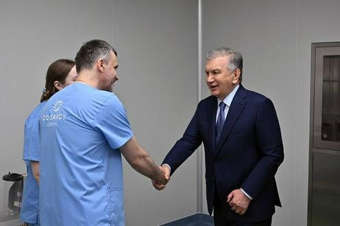 Фото пресс-службы президента Узбекистана