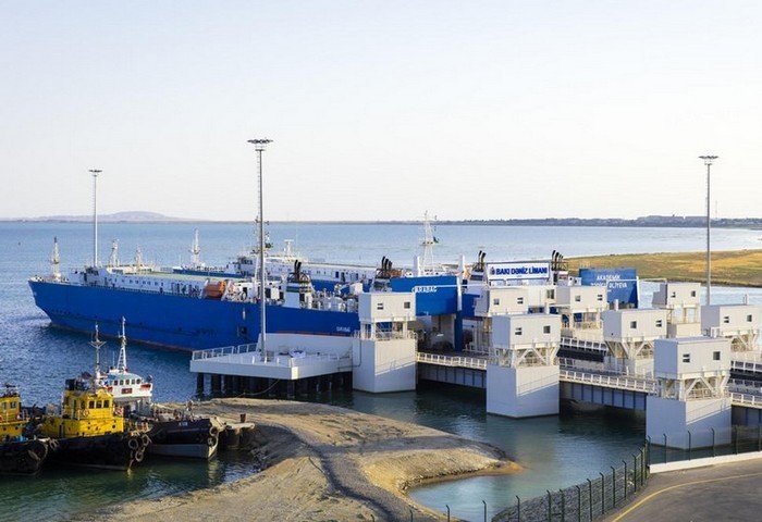 ЗАО «Бакинский международный морской торговый порт» (Бакинский порт), Баку, Азербайджан (Фото: azerbaijan.az)