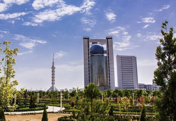 Министерство иностранных дел Туркменистана, Ашхабад, Туркменистан (Фото: ogt-turkmenistan.com)