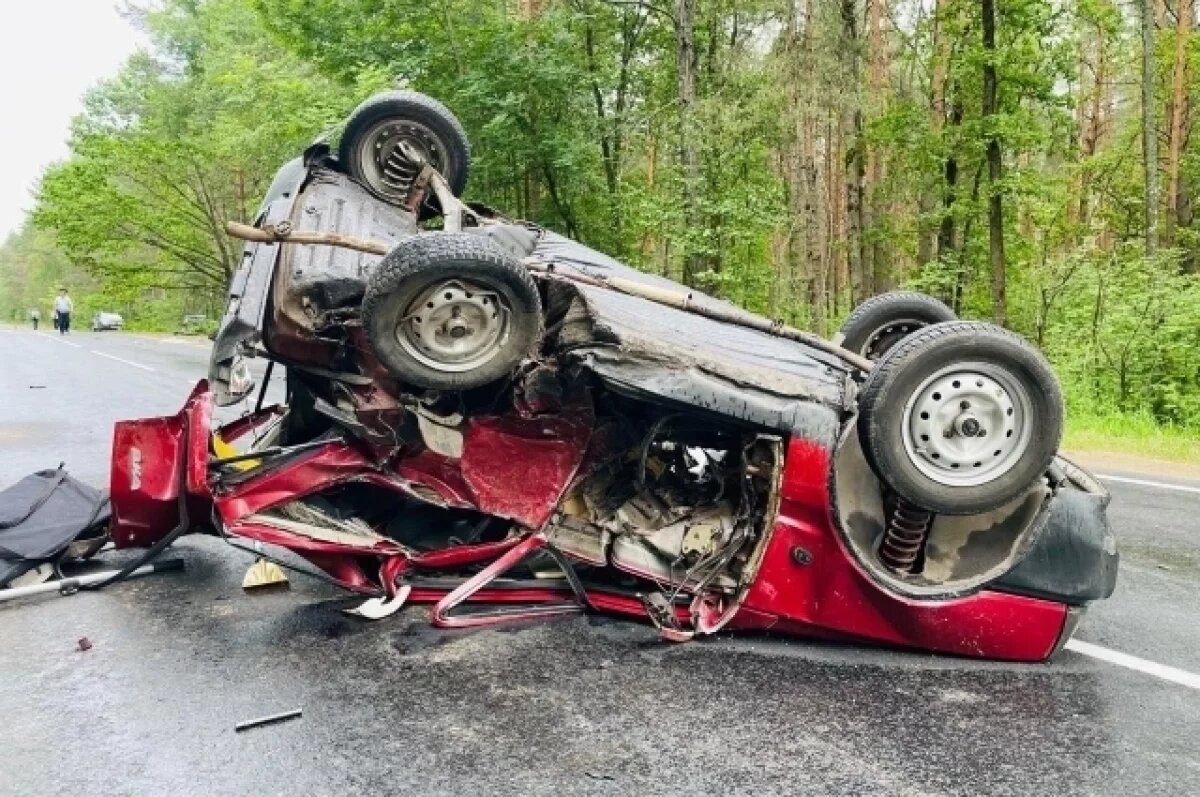    Пожилой автомобилист погиб в тройном ДТП в Клинцовском районе Брянщины