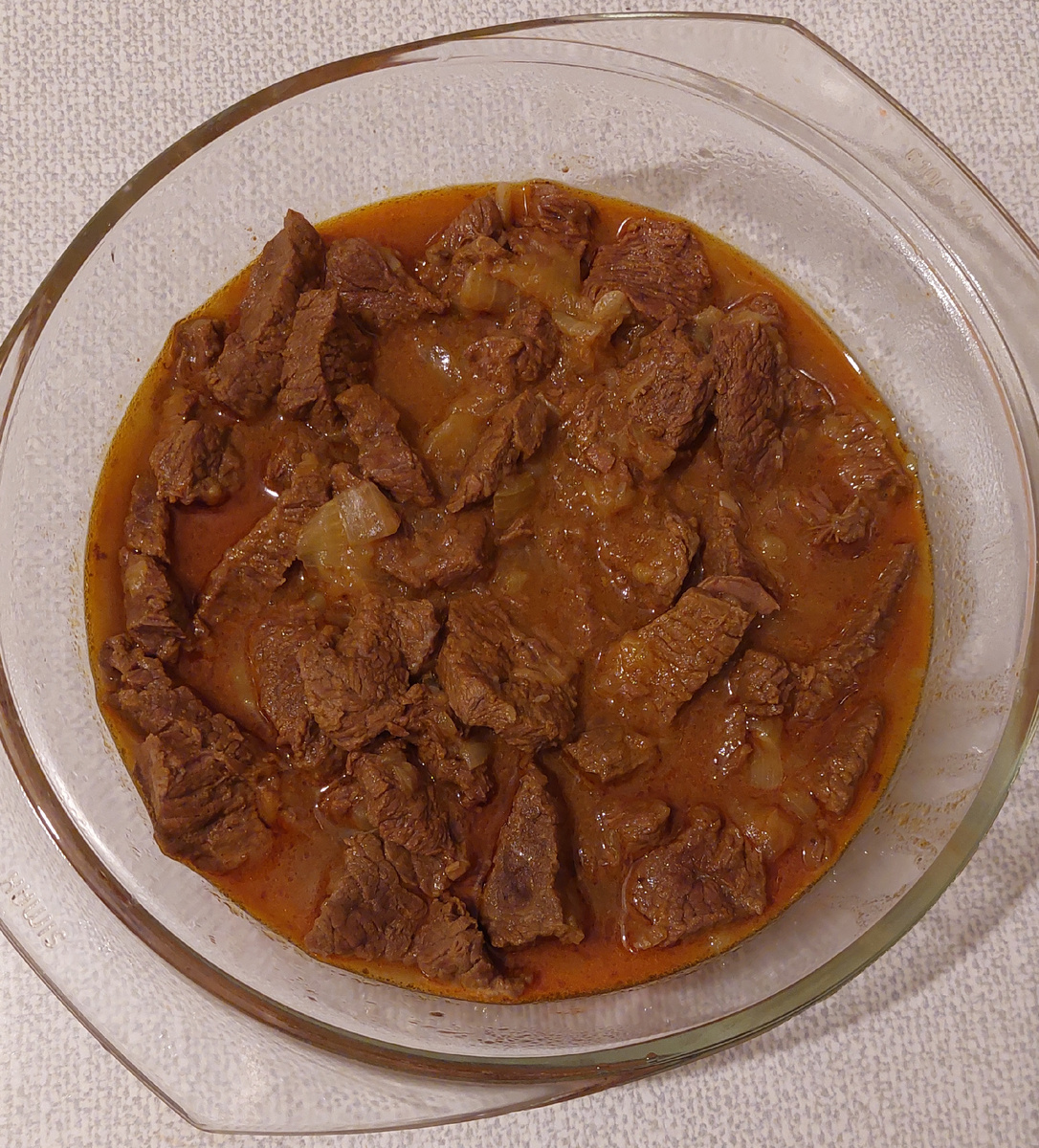 Мясо охлаждается и затем пойдёт в морозилку до следующего раза.