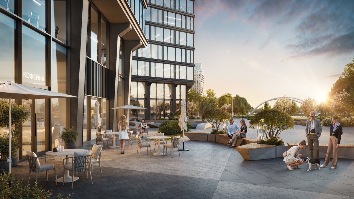 Бизнес-центр класса А STONE Мневники