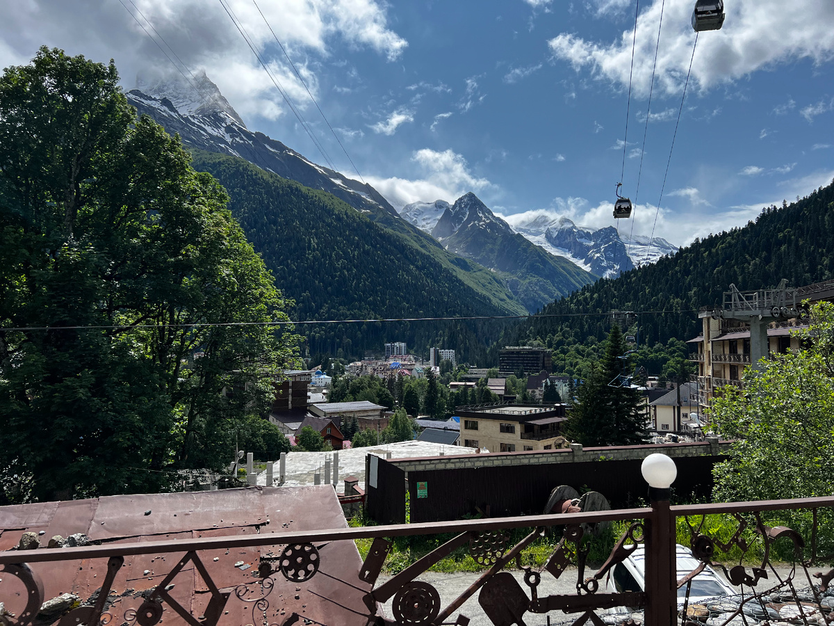 Вид от отеля