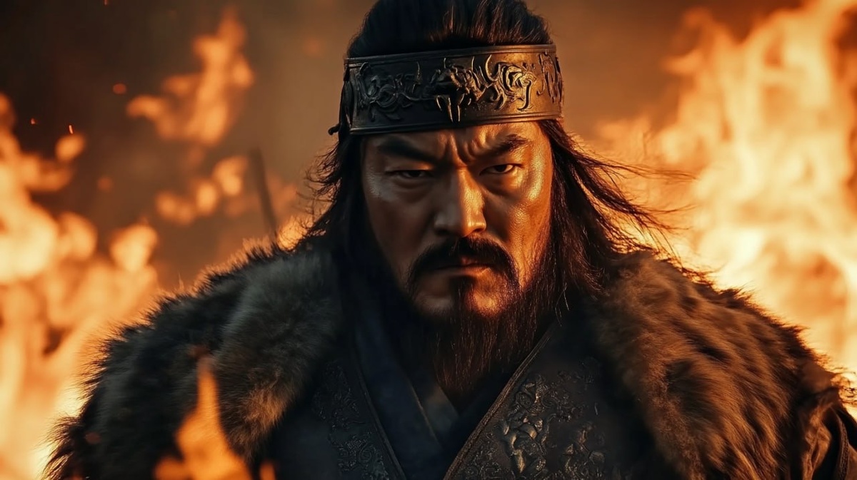 Кадр из фильма "Чингис-хан"